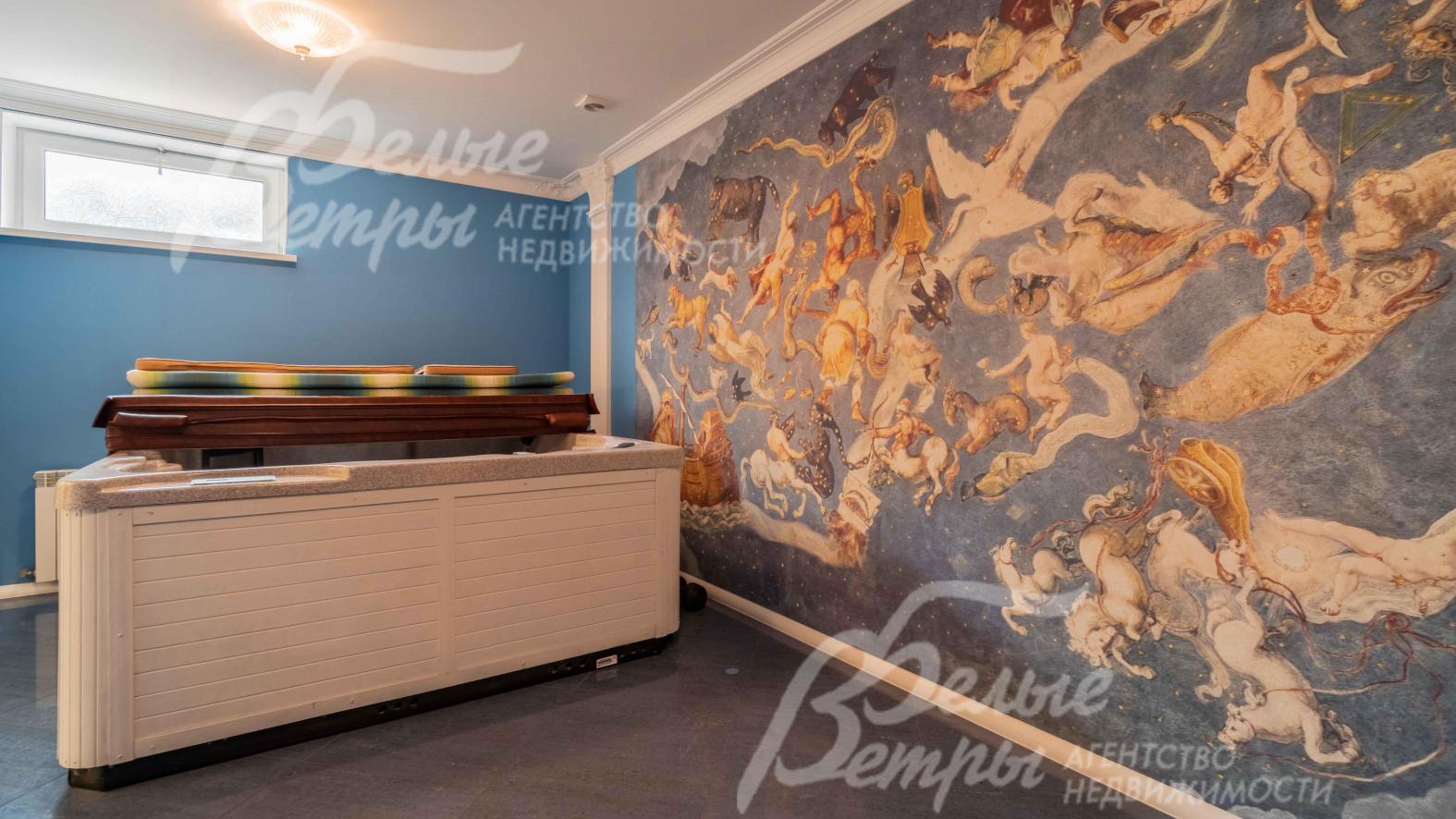 Зал с джакузи 23 кв.м