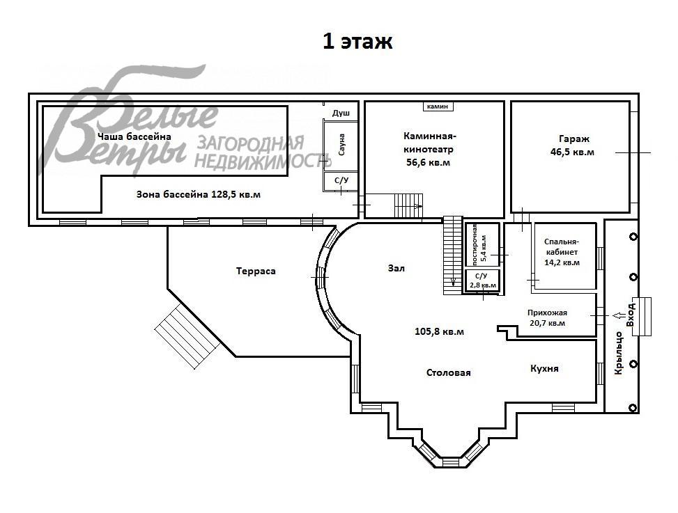 Дом Шишкин лес КП Шишкин лес id 139-827 планировка0