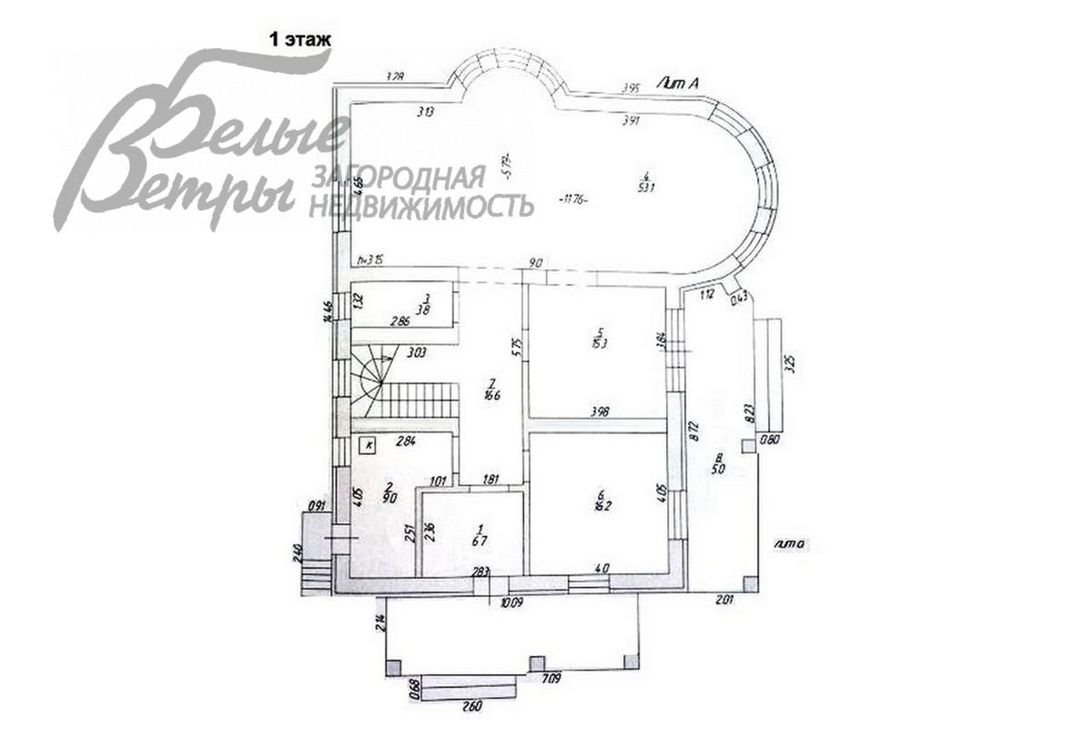 Дом Зимний сад к/п Первомайское id 205-634 планировка0