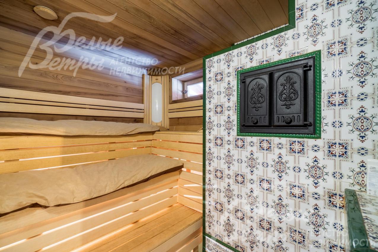 Настоящая русская баня с двумя печами - "быстрой" и "долгой"