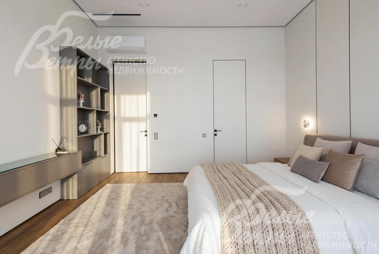 Двери высотой 2.70 м с фурнитурой премиального уровня скрытого монтажа