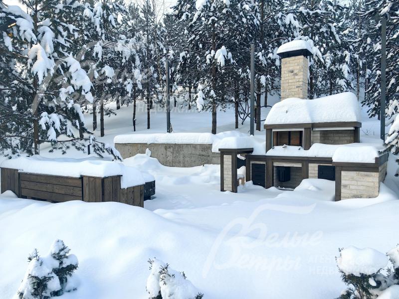 Зона барбекю на участке