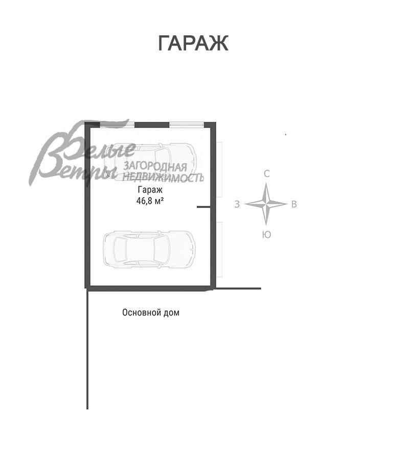 Дом Юпитер к/п Ватутинки id 173-912 планировка4